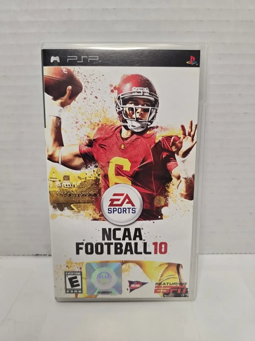 NCAA Football 10 (PSP, 2009) Complete Tested